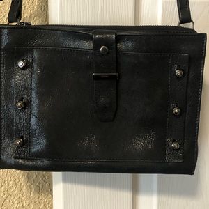 Botkier leather  purse with front studded slip pocket Great condition